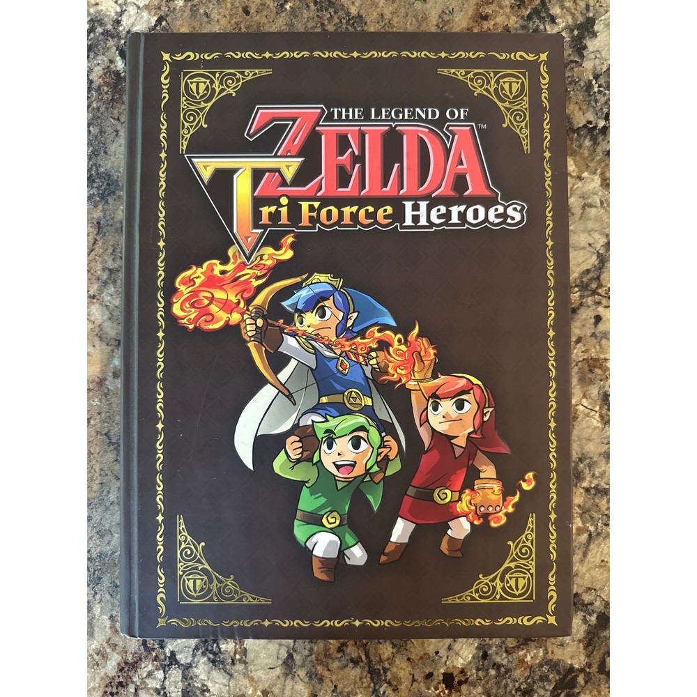 The Legend of Zelda Tri Force Heroes Prima Official Game Guide Collector Edition